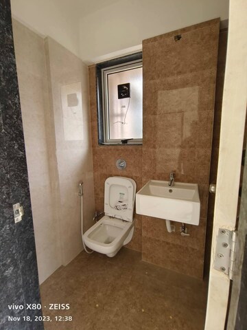 Bathroom in 1 BHK Apartment at The Baya Central, Lower Parel – for Rent