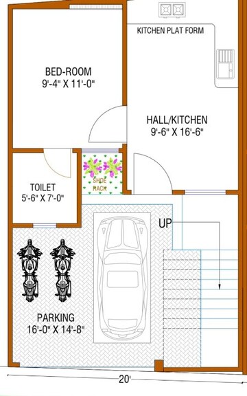 Master Plan in 3 BHK Independent House at Paharia – for Sale