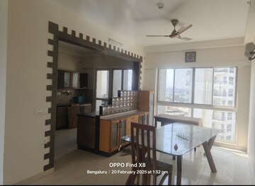Living Room in 3 BHK Apartment at SNN Clermont, Hebbal – for Rent