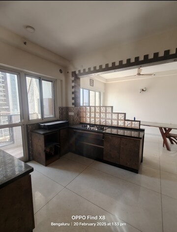 Kitchen in 3 BHK Apartment at SNN Clermont, Hebbal – for Rent