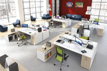 Team Area in  Office Space at Astha Baner, Baner – for Rent