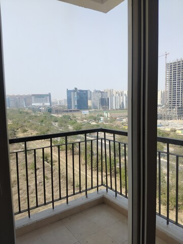 Balcony in 2.5 BHK Apartment at Amrapali Riverview, Amrapali Leisure Valley – for Rent