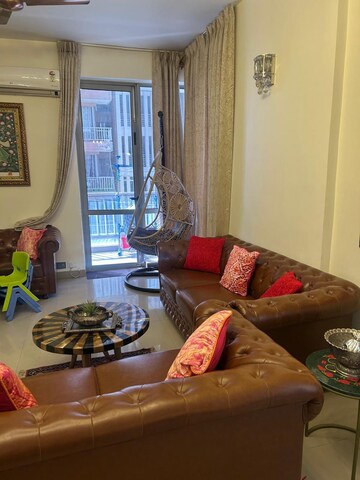 Living Room in 4 BHK Apartment at Rustomjee Crown, Prabhadevi – for Rent
