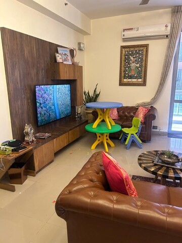 Living Room in 4 BHK Apartment at Rustomjee Crown, Prabhadevi – for Rent