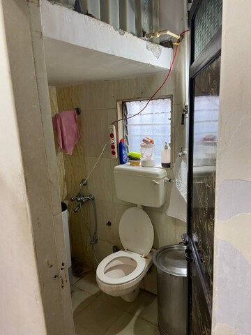 Bathroom in 1 BHK Apartment at Gaurav Woods, Mira Road – for Rent