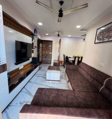 Living Room in 2 BHK Apartment at RNA NG Diamond Hill, Chandan Shanti – for Sale