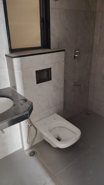 Bathroom in 1 BHK Apartment at Godrej Urban Park, Chandivali – for Rent