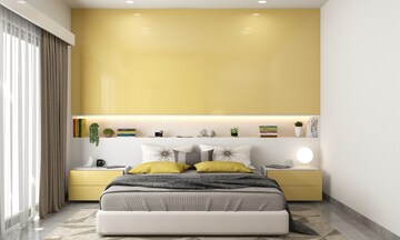 Bedroom in 4 BHK Apartment at Godrej Vrikshya, Sector 103 – for Sale