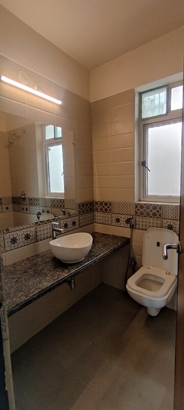 Bathroom in 2 BHK Apartment at Marathon Nexzone, New Panvel – for Rent