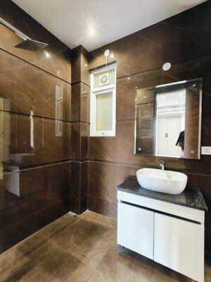 Bathroom in 3 BHK Builder Floor at Kohli One Malibu Town, Sector 47 – for Sale