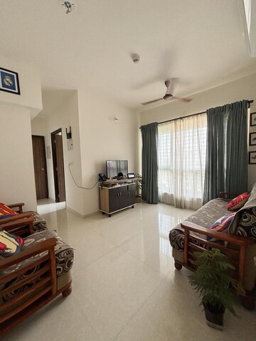 Living Room in 1.5 BHK Apartment at Lodha Amara, Kolshet Road – for Sale