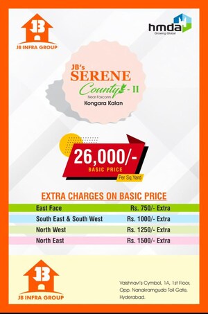   Plot at JB Serene County, Kongara Kalan – for Sale