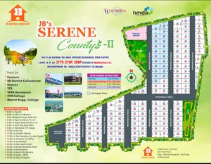 Plot – Map Location View at JB Serene County, Kongara Kalan - for Sale