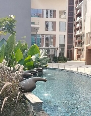 Balcony in 3 BHK Apartment at Rajapushpa Eterna, Nanakramguda – for Rent