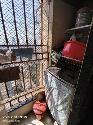 Balcony in 1 BHK Apartment at Vedant Shree Gopinath Sublime, Kalwa – for Sale