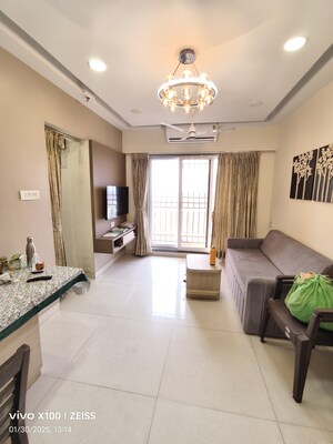 Living Room in 1 BHK Apartment at Vedant Shree Gopinath Sublime, Kalwa – for Sale