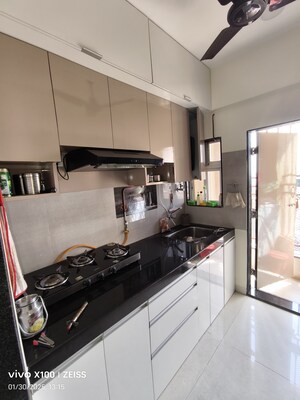 Kitchen in 1 BHK Apartment at Vedant Shree Gopinath Sublime, Kalwa – for Sale