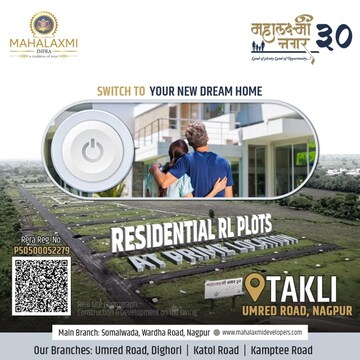  Plot – Exterior View View at Umred rd - for Sale