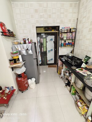 Kitchen in 1 BHK Apartment at Parsik – for Sale