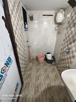 Bathroom in 1 BHK Apartment at Parsik – for Sale