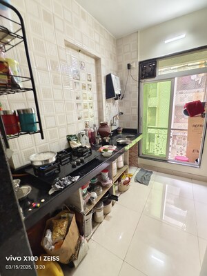 Kitchen in 1 BHK Apartment at Parsik – for Sale
