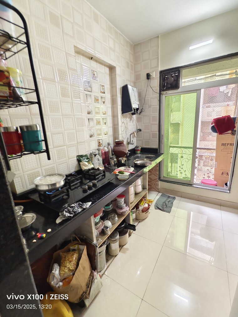 Kitchen, parsik 1 Bedroom 600 Sq.Ft. Apartment In Parsik Thane 8402763