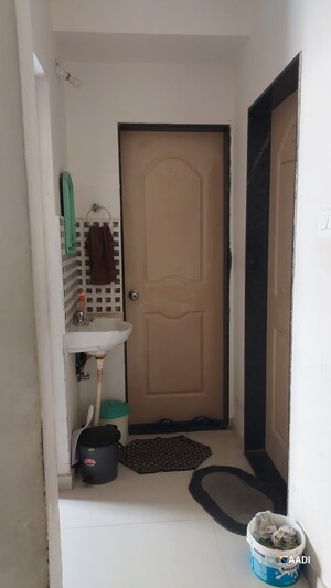 Bathroom in 1 BHK Apartment at Om Chidanand Audumbar, Shivane – for Sale