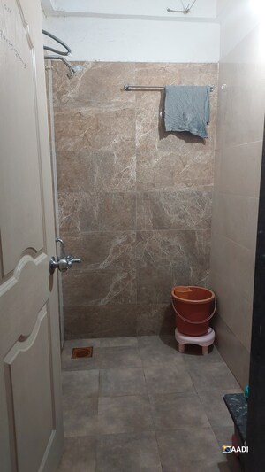 Bathroom in 1 BHK Apartment at Om Chidanand Audumbar, Shivane – for Sale