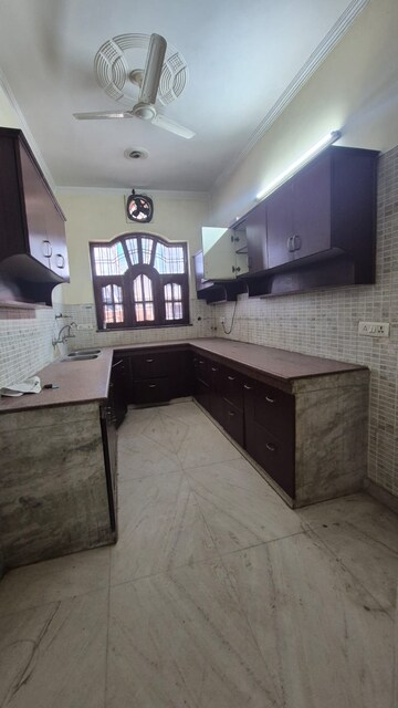 Kitchen in 2 BHK Builder Floor at Sainik Colony – for Rent