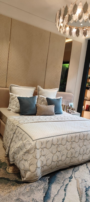 Bedroom in 3 BHK Apartment at Lodha The Park, Worli – for Rent