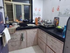 Kitchen in 1 BHK Apartment at Yashwant Park, Virar West – for Sale