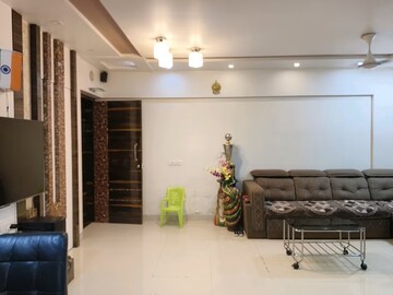 Living Room in 2.5 BHK Apartment at Star Meadows, Kalyan West – for Sale