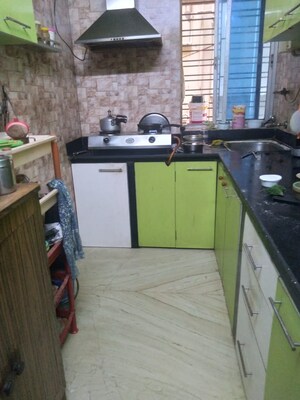 Kitchen in 4 BHK Builder Floor at Bangur Avenue – for Sale