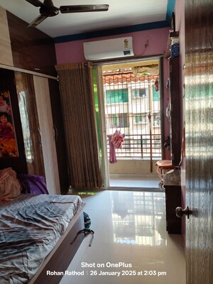 Living Room in 2 BHK Apartment at Shree Gajanan Maharaj Nagar CHS, Kalyan West – for Sale