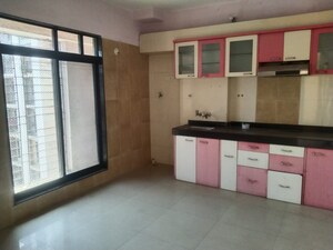Kitchen in 2 BHK Apartment at Shree Gajanan Maharaj Nagar CHS, Kalyan West – for Sale
