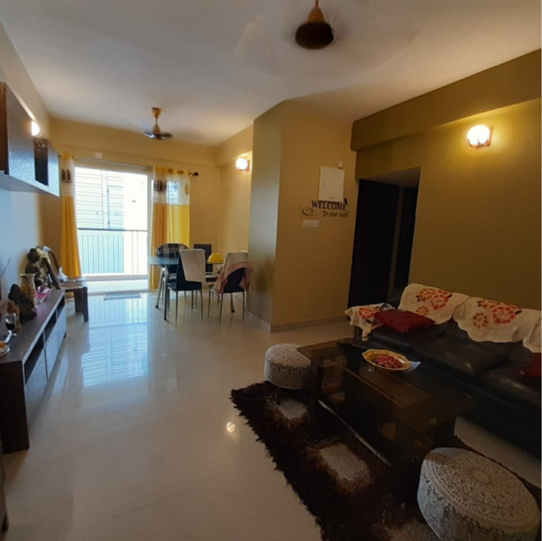 Living Room, siddha-xanadu-condominium 2 Bedroom 1010 Sq.Ft. Apartment In Bablatala Kolkata 8403129