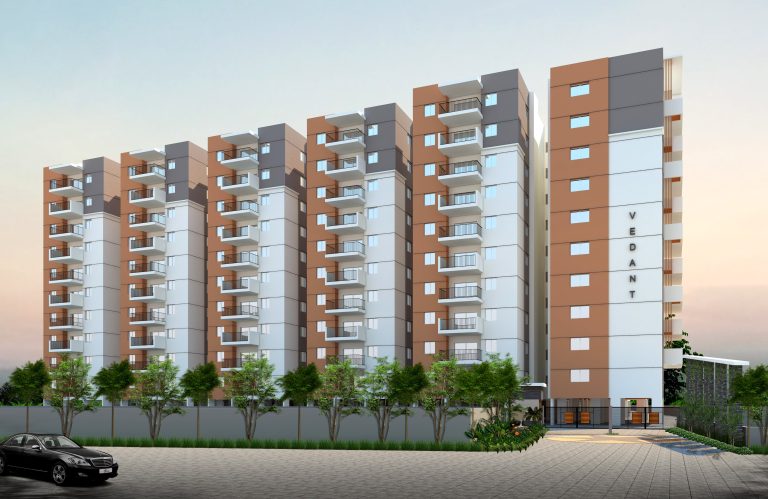 2 BHK + Pooja Room Apartment For Sale in Oorjita Vedant