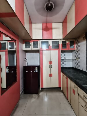 Kitchen in 1 RK Apartment at Prakruti Heights Haware City, Haware City – for Sale