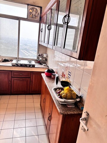 Kitchen in 3 BHK Apartment at DLF The Carlton Estate, Dlf Phase V – for Rent
