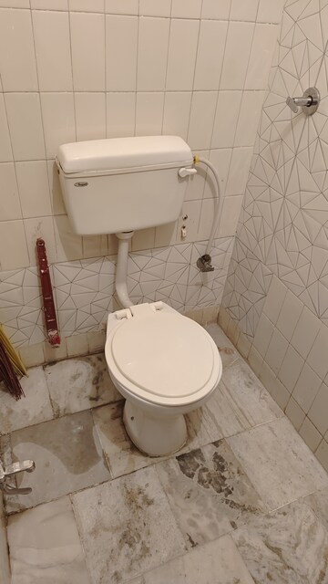 Bathroom in 2 BHK Apartment at Neelam Nagar CHS, Mulund East – for Rent
