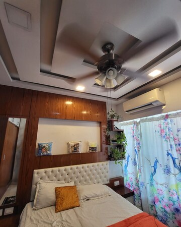 Master Bedroom in 3 BHK Apartment at Rustomjee Azziano Wing E, Majiwada – for Sale