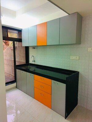 Kitchen in 1 BHK Apartment at Shakti CHS, Virar West – for Sale