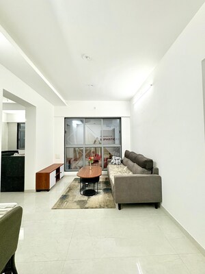 Living Room in 1 BHK Apartment at Unique Sky City, Yashavant Nagar – for Sale