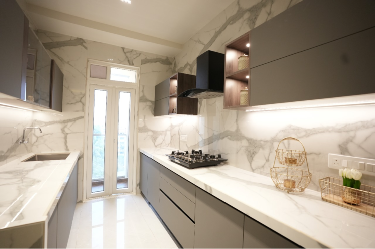 Kitchen, av-pride 2 Bedroom 695 Sq.Ft. Builder Floor In Morya Nagar Palghar 8403256