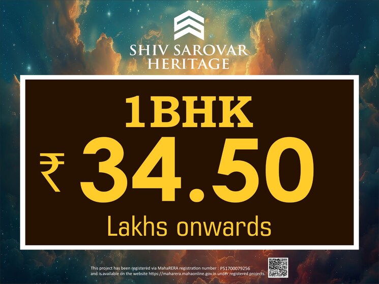 undefined, sai-shiv-sarovar-heritage 1 Bedroom 418 Sq.Ft. Apartment In Khidkali Thane 8403302