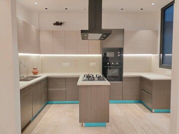 Kitchen in 2 BHK Builder Floor at Sector 21 – for Rent