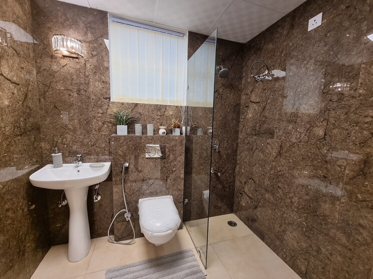 Bathroom, motia-harmony-greens 3 Bedroom 1756 Sq.Ft. Apartment In Kishanpura Zirakpur 8403315
