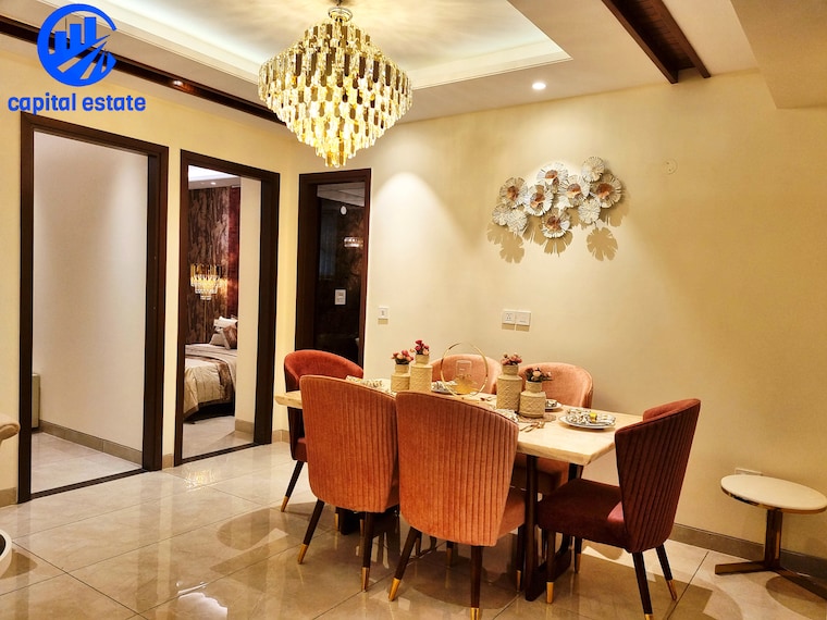 Living Room, motia-harmony-greens 3 Bedroom 1756 Sq.Ft. Apartment In Kishanpura Zirakpur 8403315