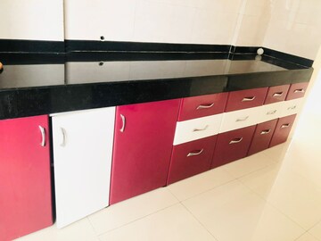 Kitchen in 2 BHK Apartment at Aksha Vrundavan, Chikhali – for Rent