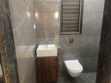 Bathroom in 2 BHK Apartment at Kamalraj Datta Vihar, Moshi – for Rent